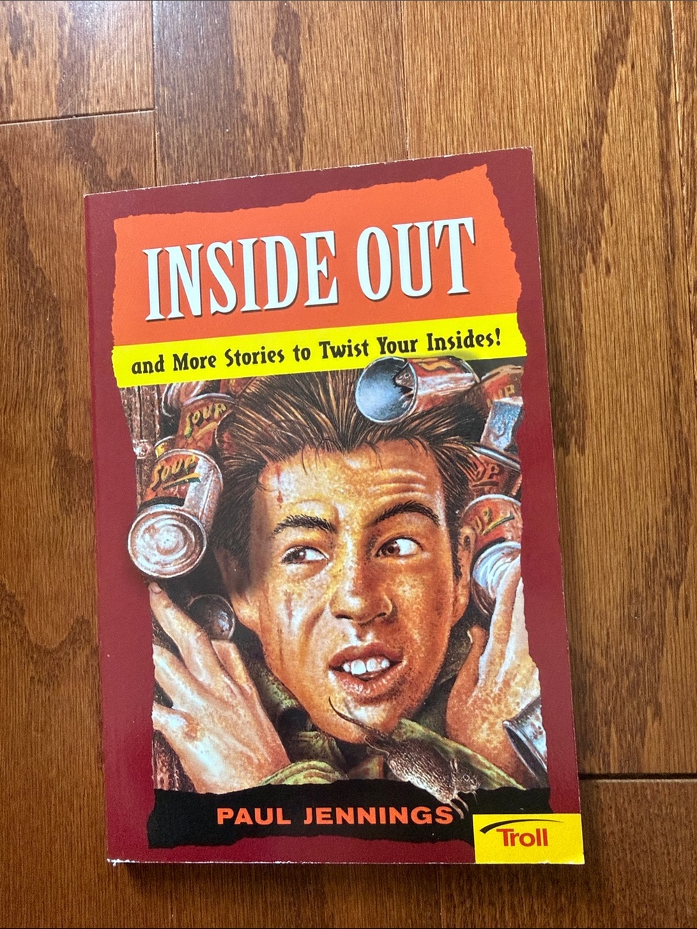 Vintage 1990 Inside Out Paul Jennings Troll Special Edition Paperback